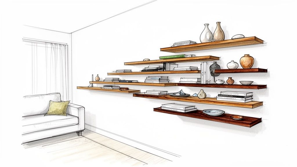 Modul 2: Alt tekst: Skræddersyet snedkerarbejde med fokus på kvalitet og design.