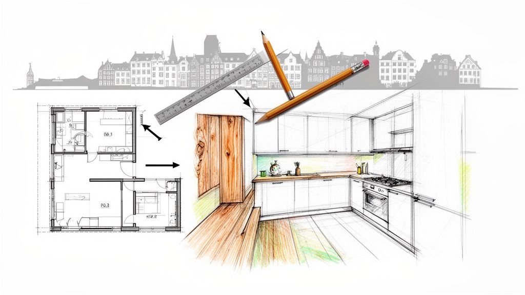 Professionelt snedkerarbejde til køkkendesign og indretning.