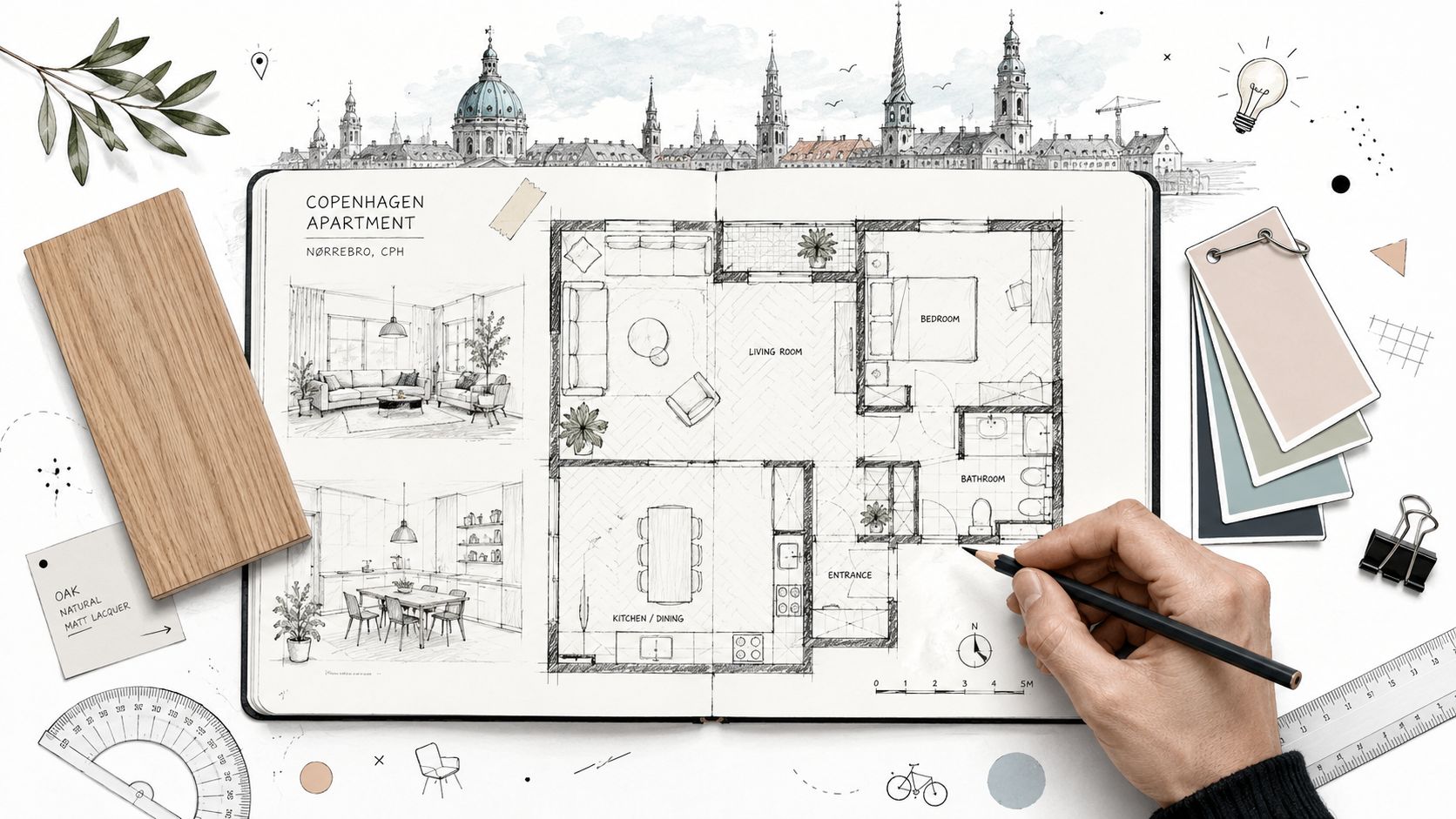 Professionelt snedkerarbejde og specialdesignede møbler fra Signatur Snedkeri.
